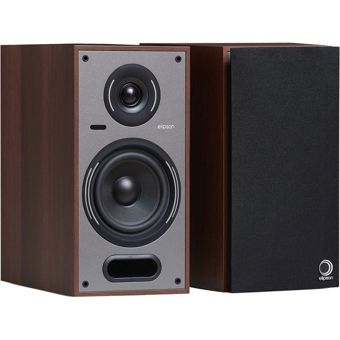 Elipson Horus 6B BT Active Speakers (Pair) - Walnut