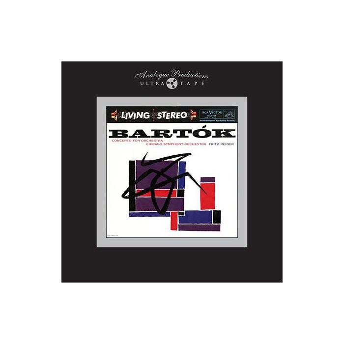 Fritz Reiner - Bartok: Concerto For Orchestra (Analogue Productions 1/4 Inch 15 IPS Ultra Tape)