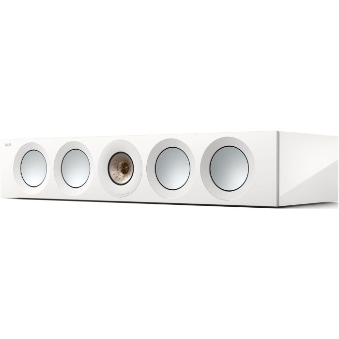 KEF Reference 4 Meta Centre Speaker High Gloss White/Champagne