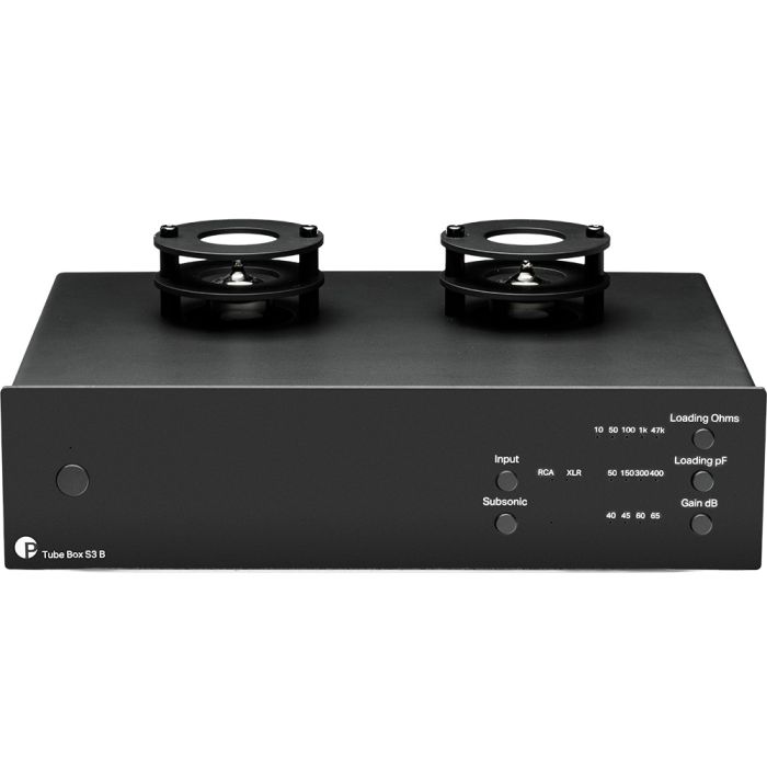 Pro-Ject Tube Box S3 B Valve Phono Stage - Black