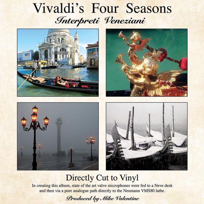 Vivaldi Four Seasons (Chasing the Dragon Direct Cut LP)