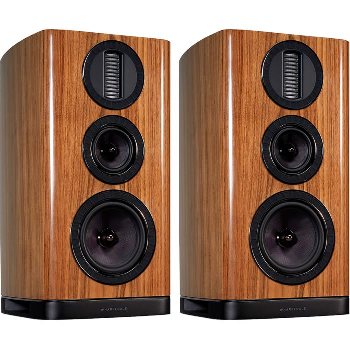 Wharfedale Aura 2 Speakers (Pair)-Walnut Nearly New