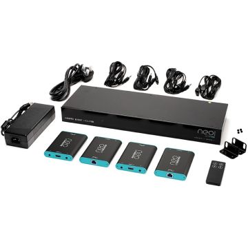 PulseEight Neo 4 Professional 4x4 Video Matrix Kit