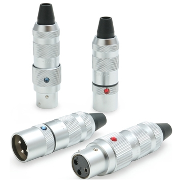 Oyaide FOCUS 1 XLR Plugs - 4 Pack
