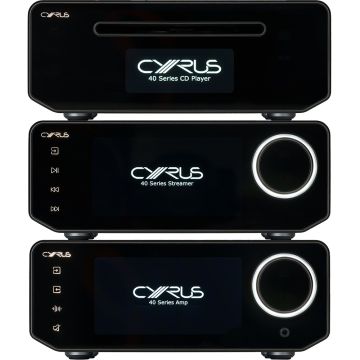 Cyrus 40 Amp Streaner and CD Package