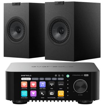EverSolo Play and KEF Q1 Meta Package - Satin Black