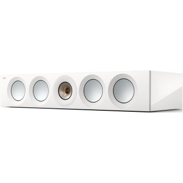 KEF Reference 4 Meta Centre Speaker High Gloss White/Champagne
