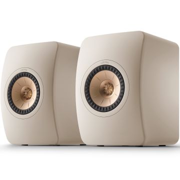 KEF LS50 Meta Speakers (Pair) - Sand Shell