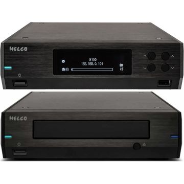Melco N100 Music Library and D100 Disc Drive Package - Black