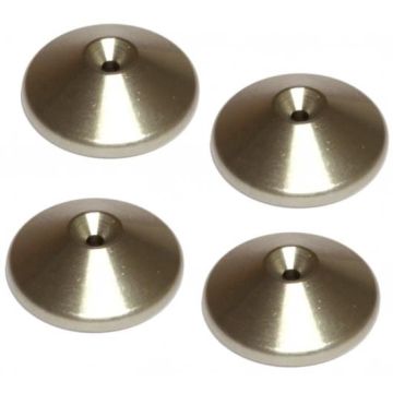 Quadraspire QC Floor Protectors Stainless Steel