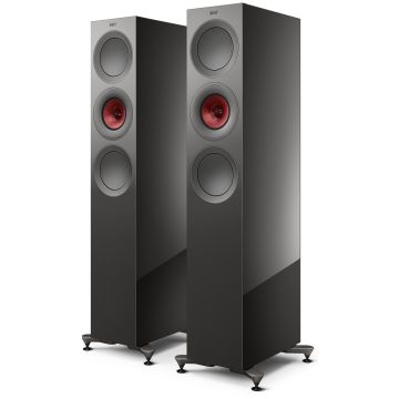 KEF R7 Meta Speakers (Pair) - Titanium